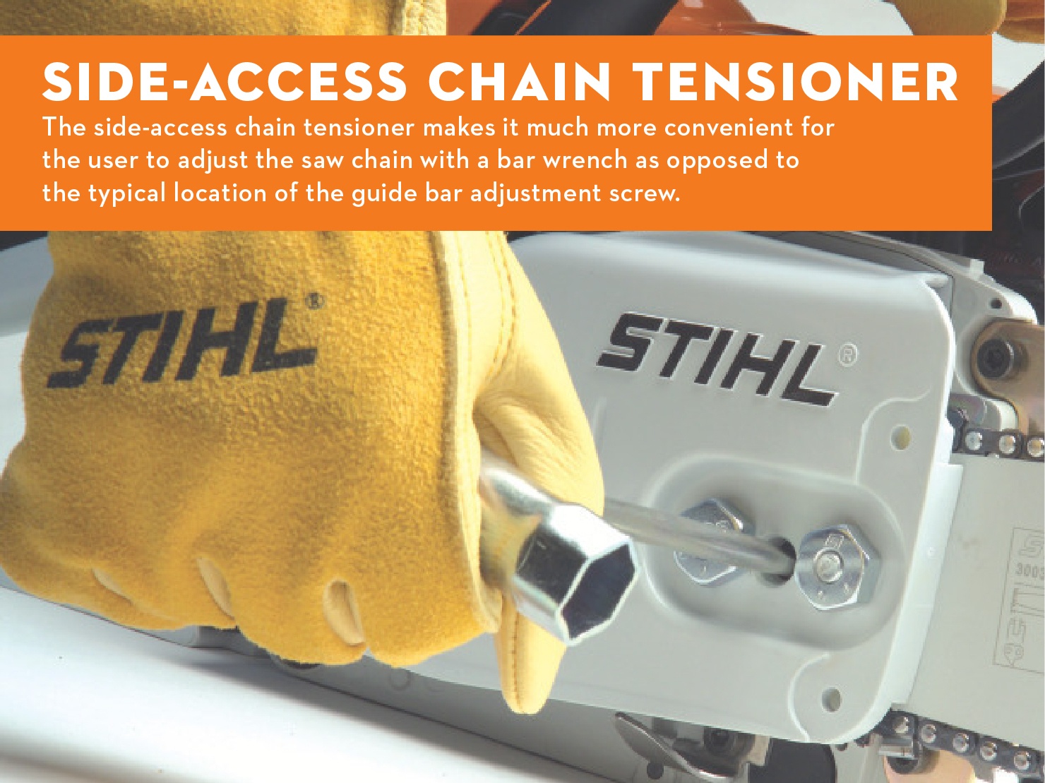 STIHL MS 271 FARM BOSS® 18 in. 50.2cc Gas Powered Chainsaw - view 4