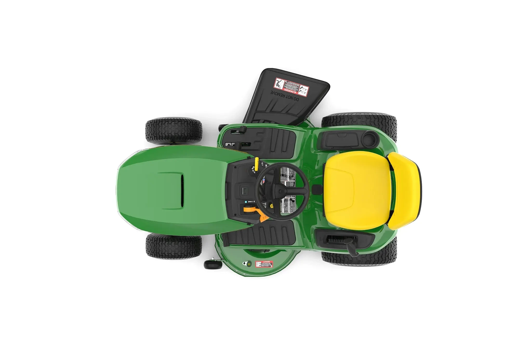 John Deere S120 42 in. 22 HP V-Twin Hydrostatic Riding Lawn Mower (BG21421) - view 8