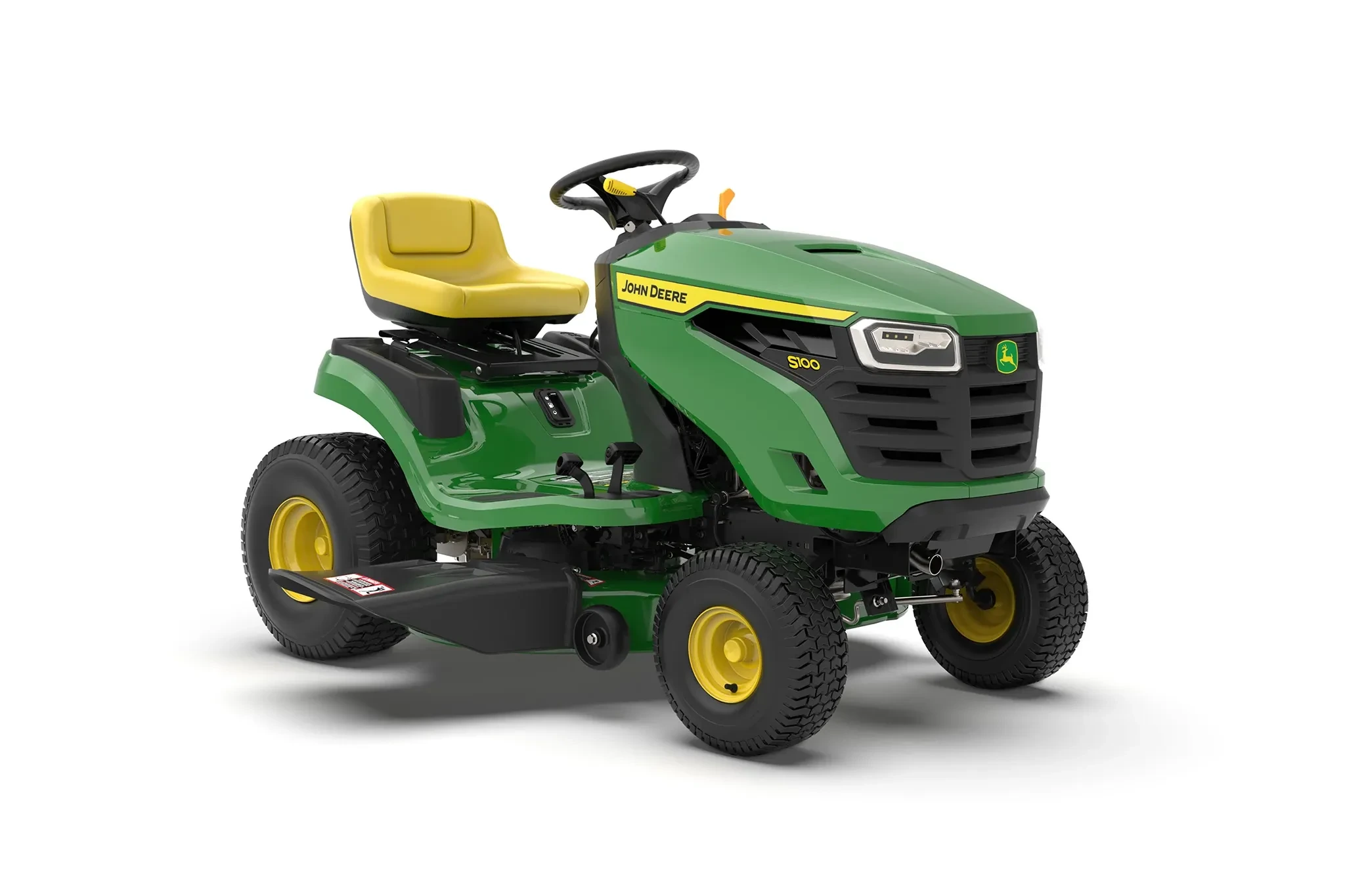 John Deere S100 42 in. 17.5 HP Hydrostatic Riding Lawn Mower (BG21271) - view 2