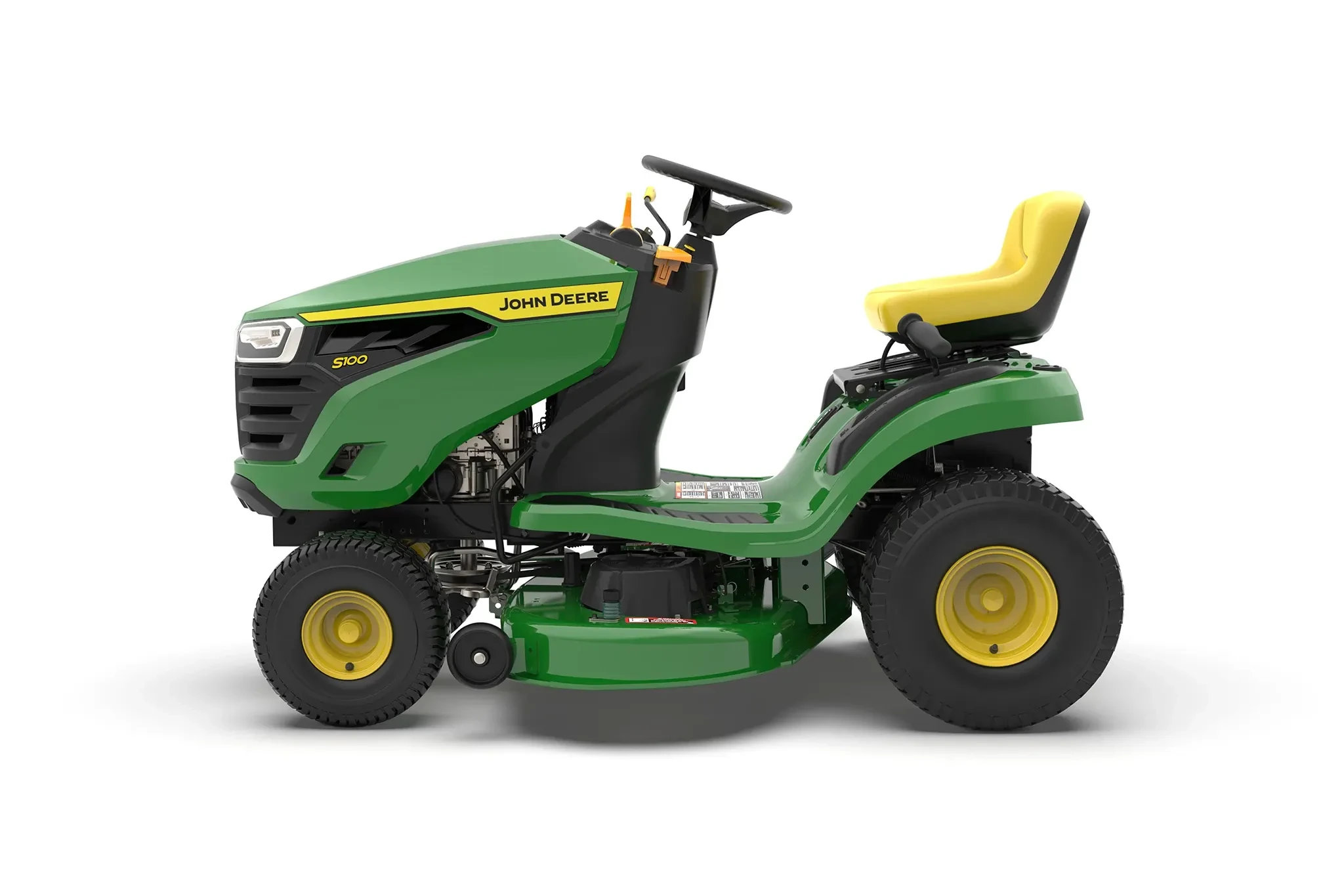 John Deere S100 42 in. 17.5 HP Hydrostatic Riding Lawn Mower (BG21271) - view 4