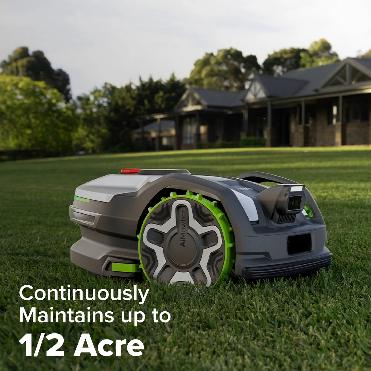Greenworks AiMowbot C20 Wire-Free RTKVision Robotic Mower — 1/2 Acre - view 5