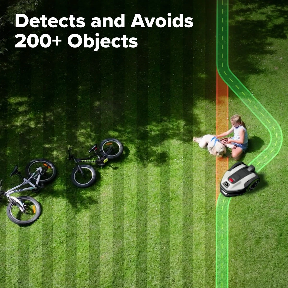 Greenworks AiMowbot C20 Wire-Free RTKVision Robotic Mower — 1/2 Acre - view 7