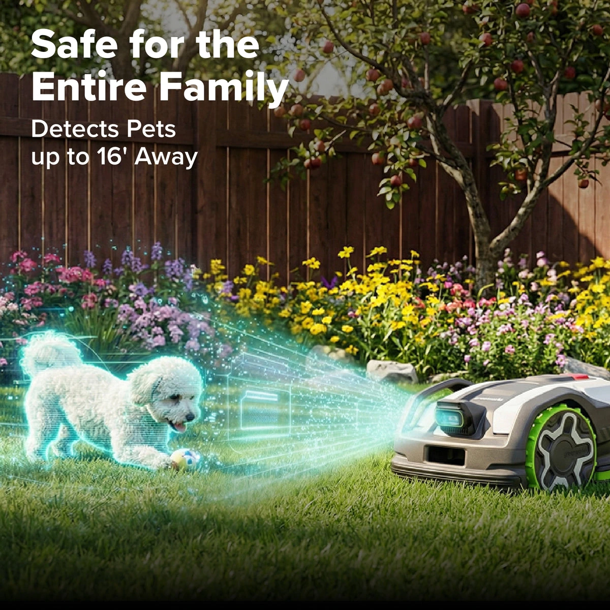 Greenworks AiMowbot C20 Wire-Free RTKVision Robotic Mower — 1/2 Acre - view 15