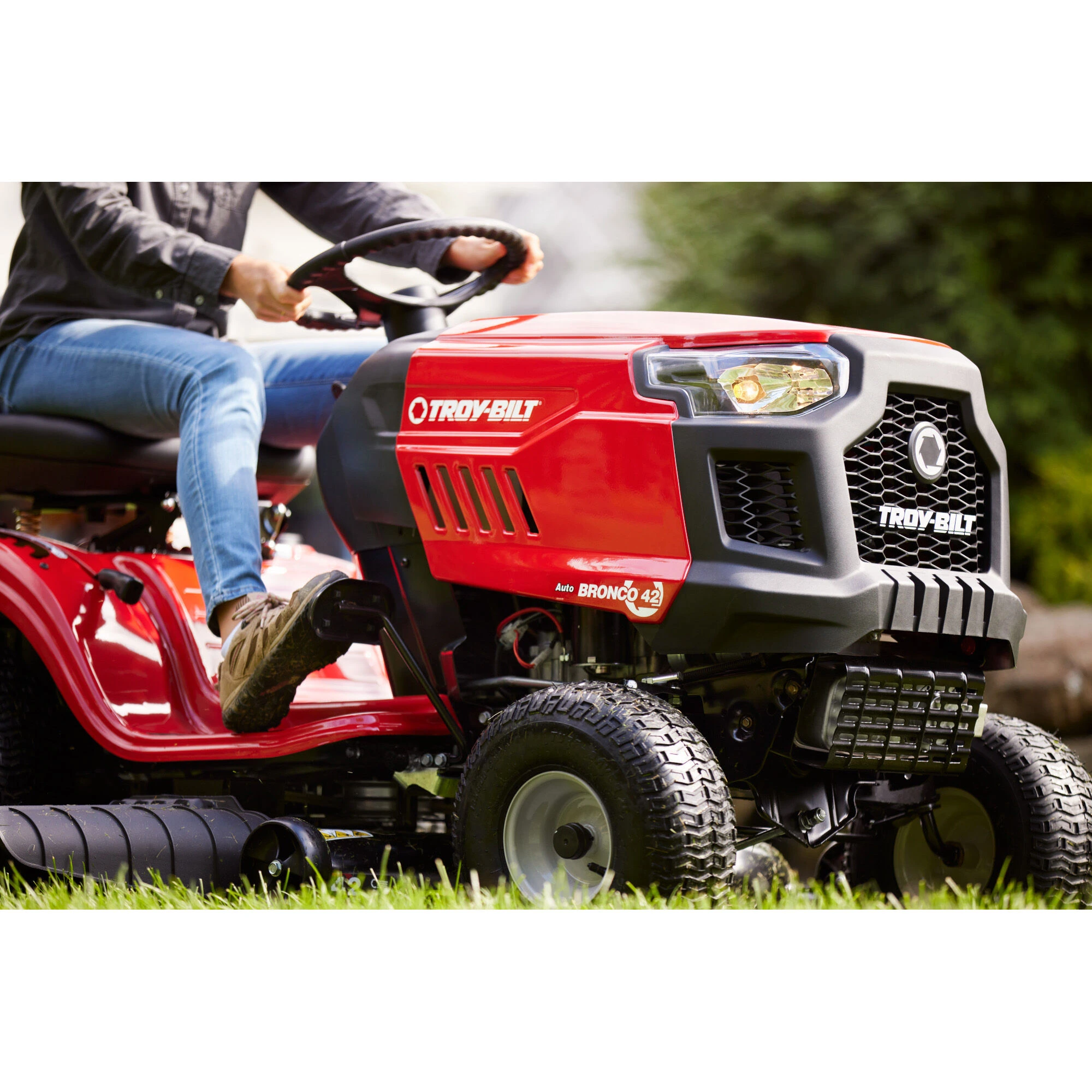 Troy-Bilt Bronco 46 547cc Riding Lawn Mower (13A878BTA66) - view 13