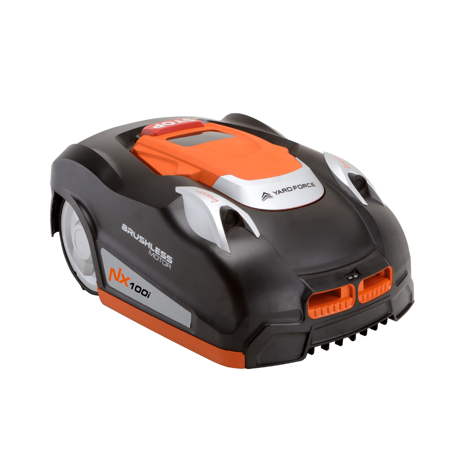 Yard Force NX100i Boundary-Wire Robotic Lawn Mower with Wi-Fi