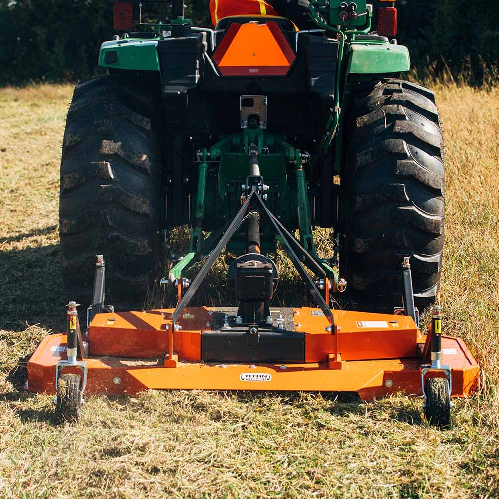 Titan Attachments 60 in. Orange 3 Point Finish Mower (191657) - view 4